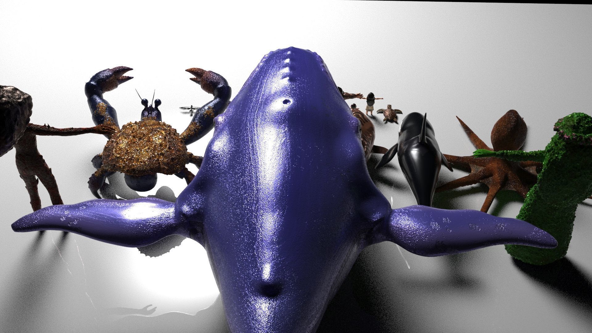 Moana  Characters Pack 20 3D model_17