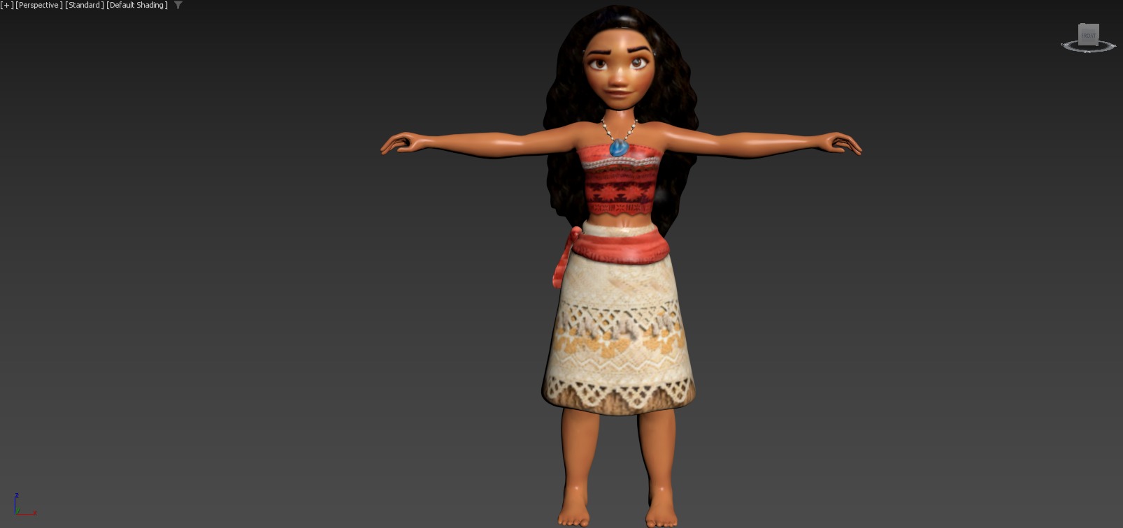 Moana  Characters Pack 20 3D model_92