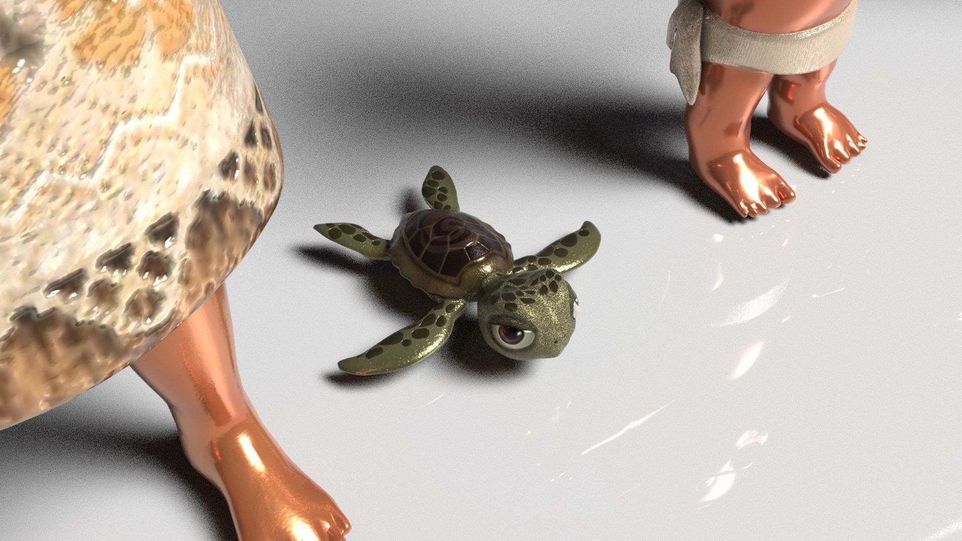 Moana  Characters Pack 20 3D model_3