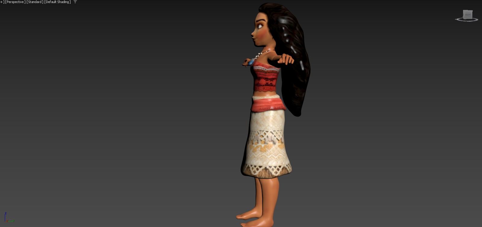 Moana  Characters Pack 20 3D model_93