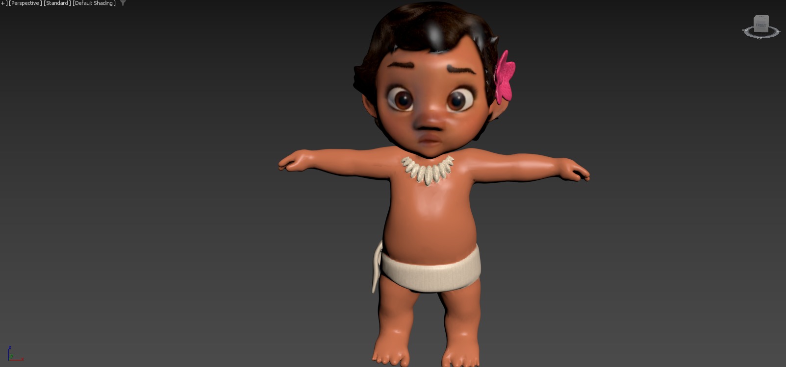 Moana  Characters Pack 20 3D model_66