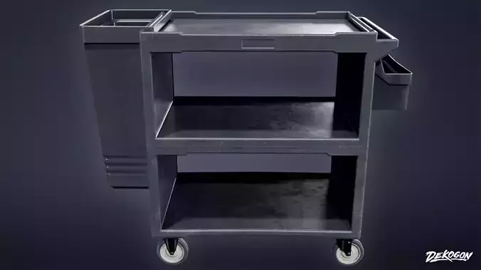 DIVE BAR - Bus Cart 01 - LOW POLY