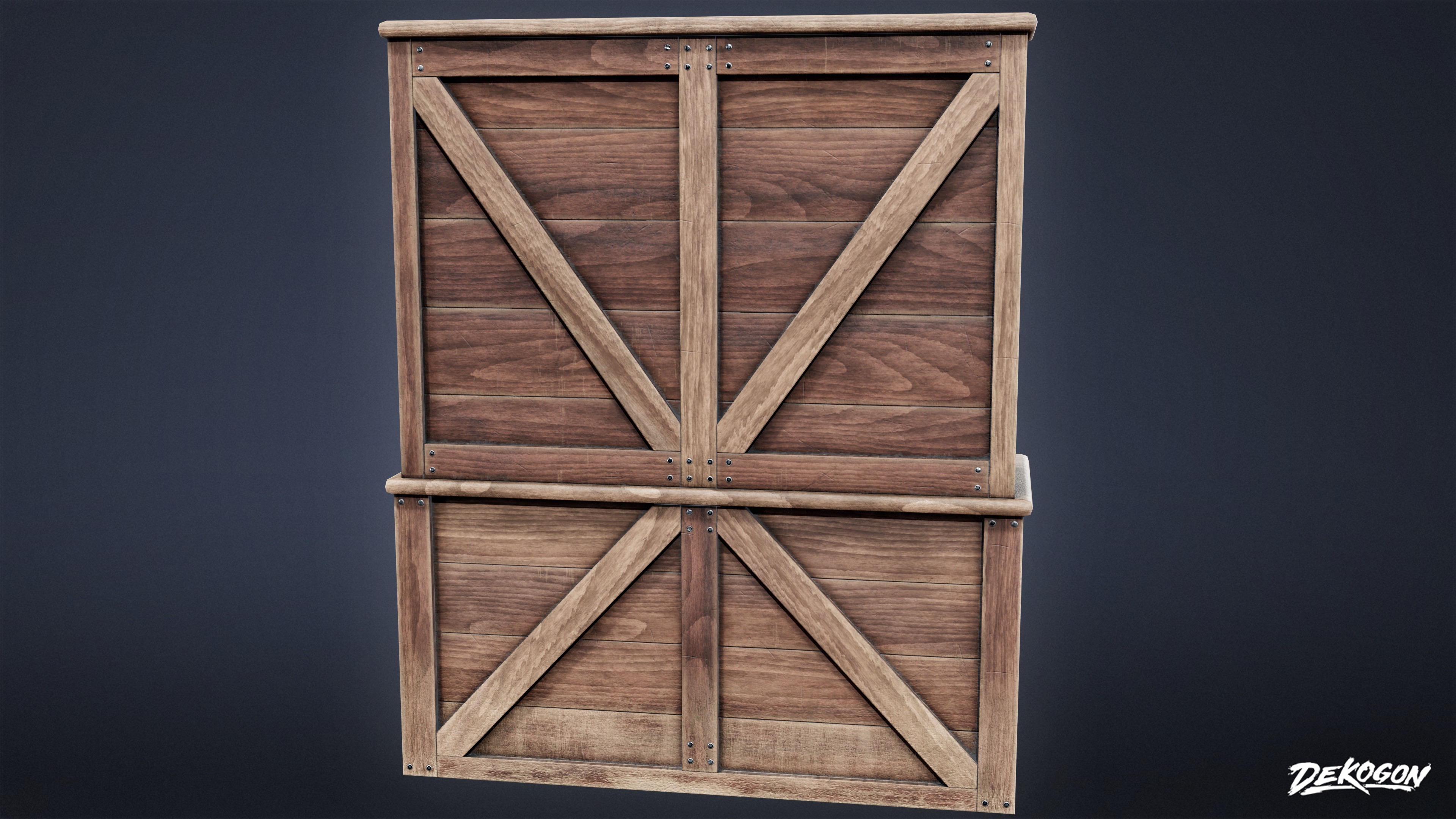 DIVE BAR - Cabinet 01 - LOW POLY Low-poly 3D model_3