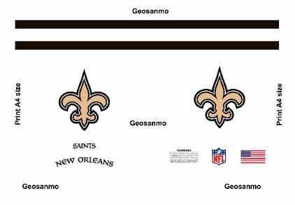 Printable High Resolution NFL Helmet Decals Pack 8 3D print model_2