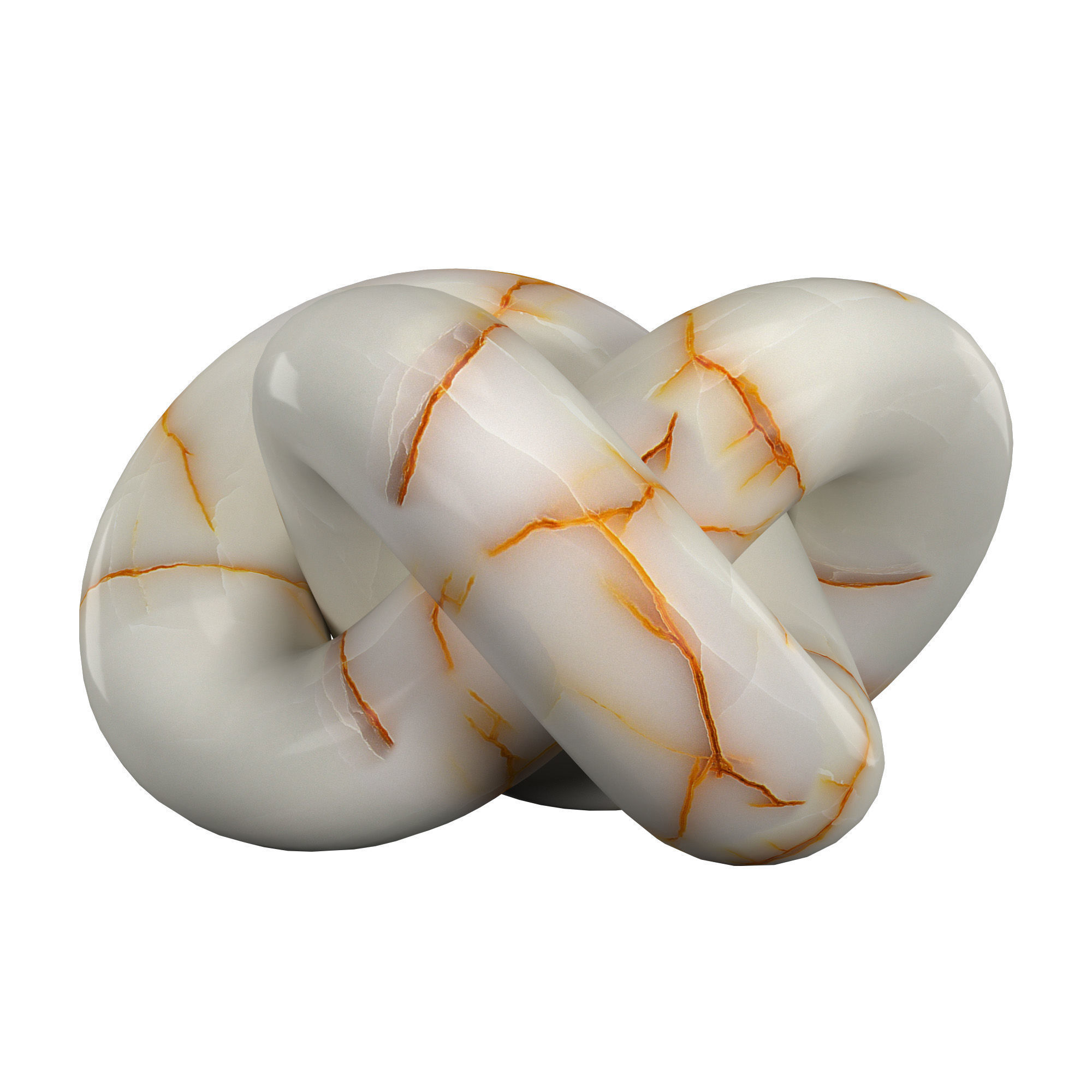 Marble Knot 3D model_1