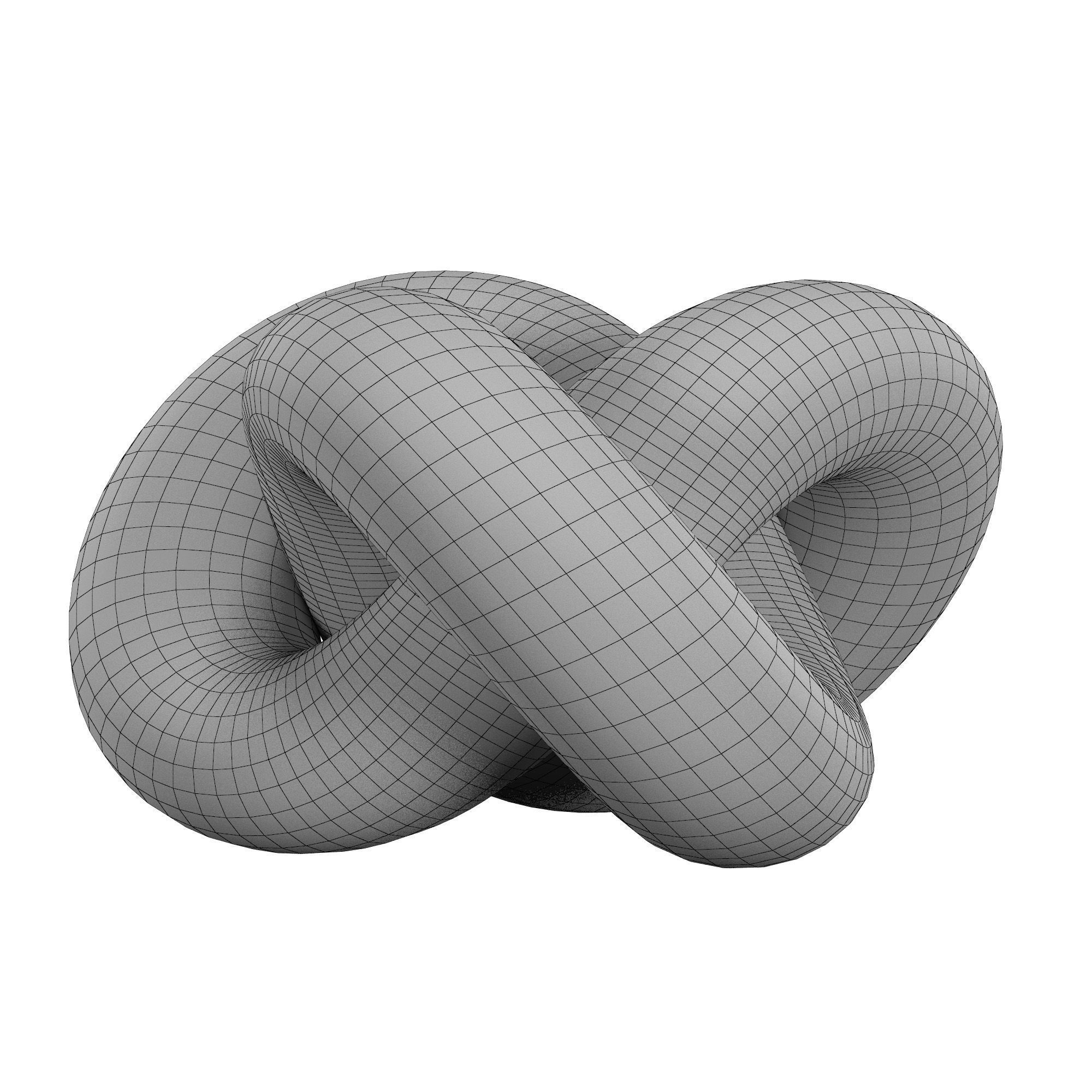 Marble Knot 3D model_4