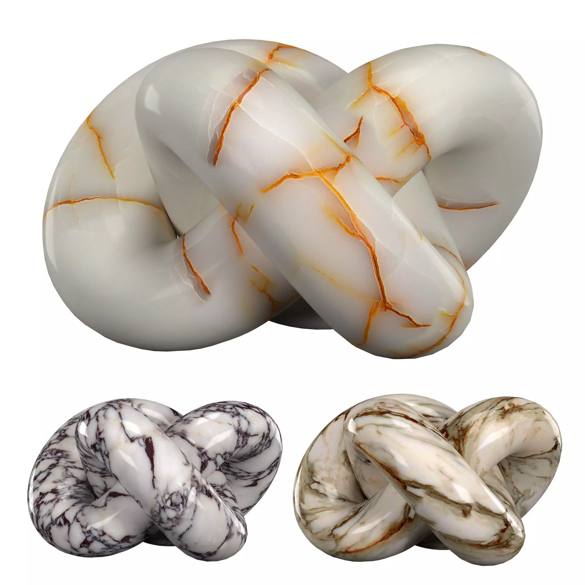 Marble Knot 3D model_0