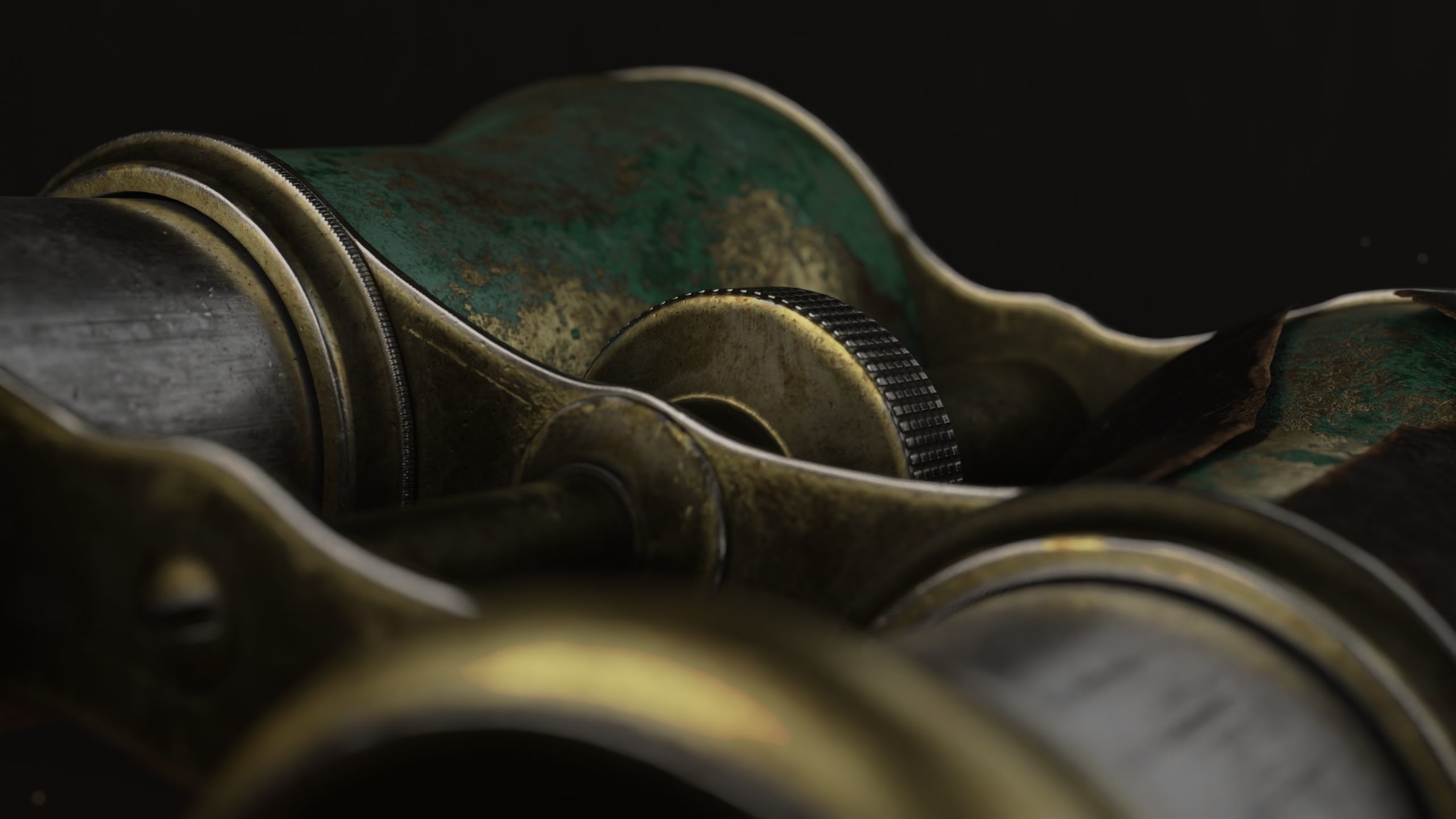 Binoculars  Game Ready  High Quality Low-poly 3D model_3