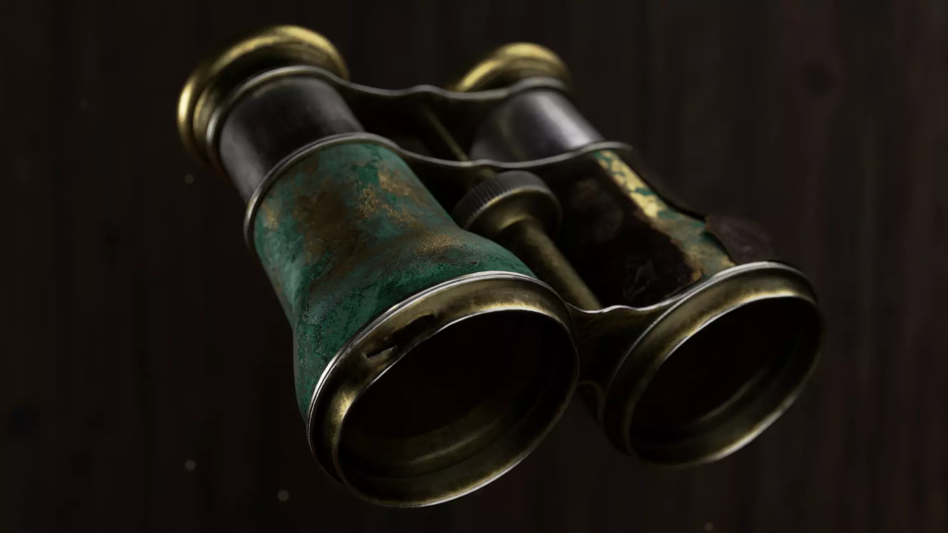 Binoculars  Game Ready  High Quality Low-poly 3D model_0