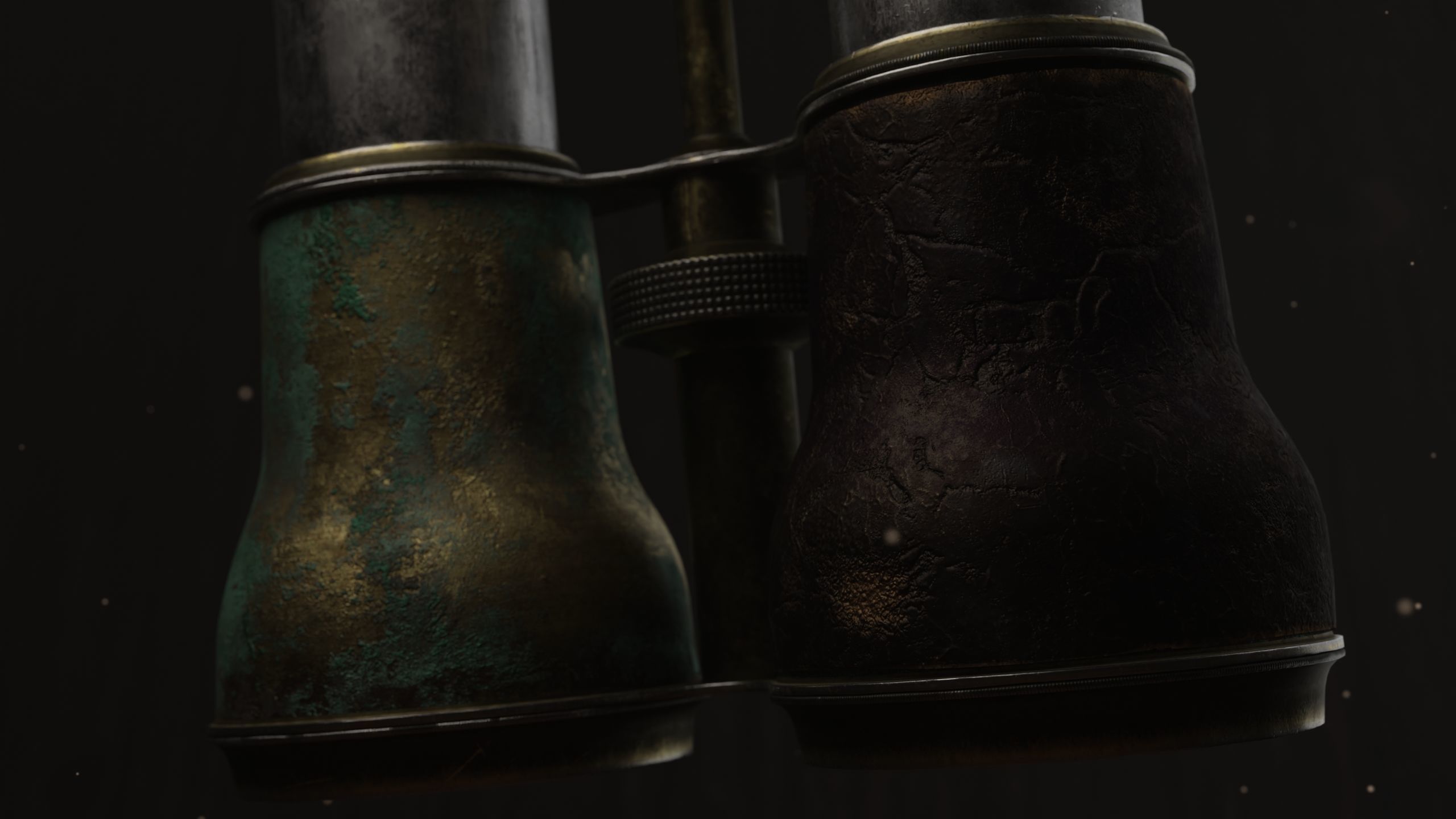 Binoculars  Game Ready  High Quality Low-poly 3D model_7