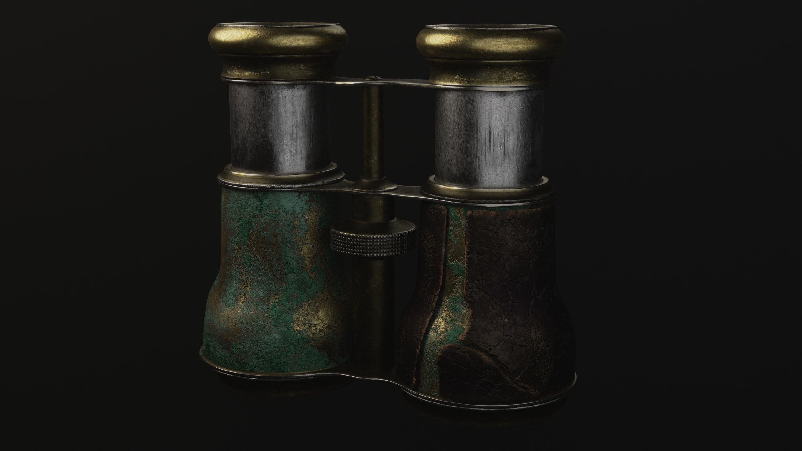 Binoculars  Game Ready  High Quality Low-poly 3D model_4