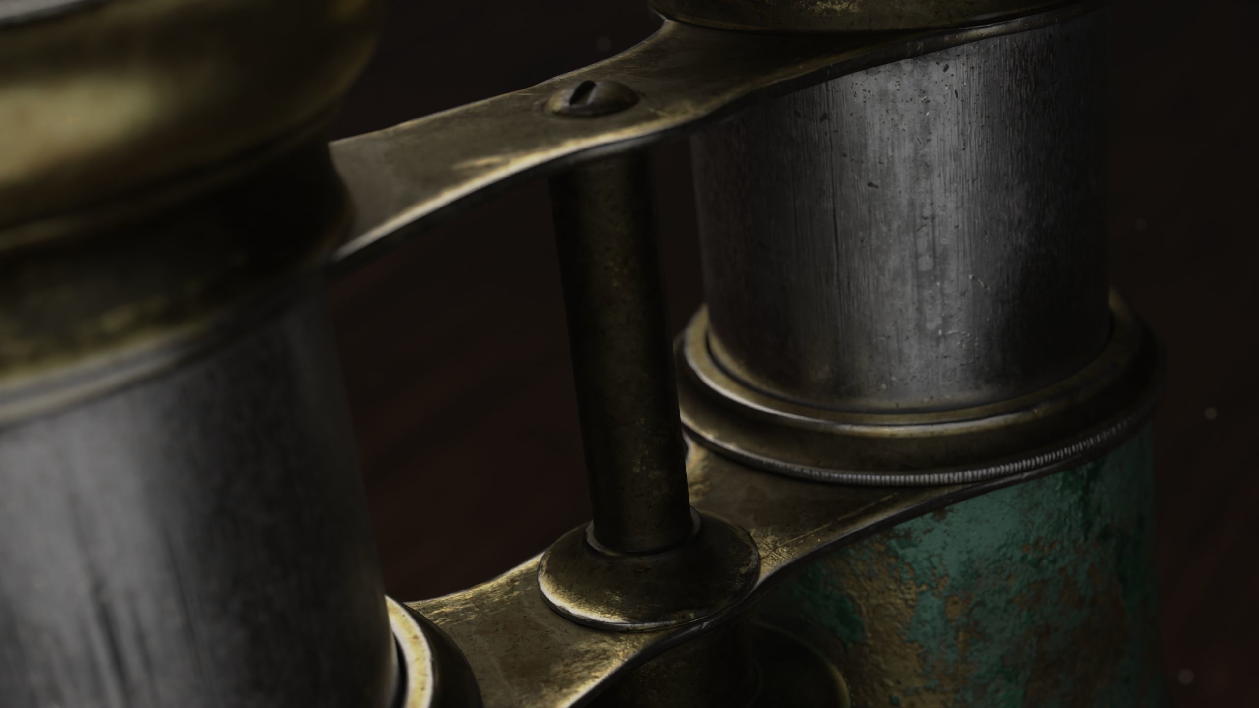 Binoculars  Game Ready  High Quality Low-poly 3D model_5