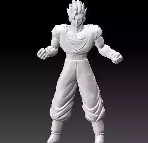 Gohan adult Dragon Ball Z 3D print model