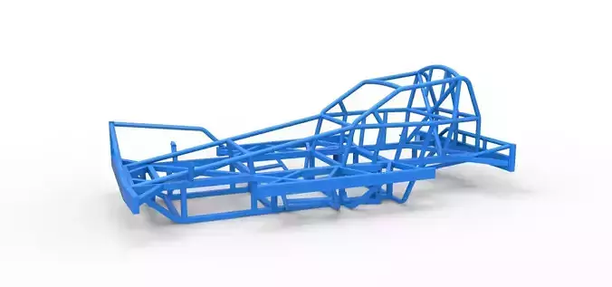 Frame of BriSCA Formula 1 Stock Car Scale 1 to 25