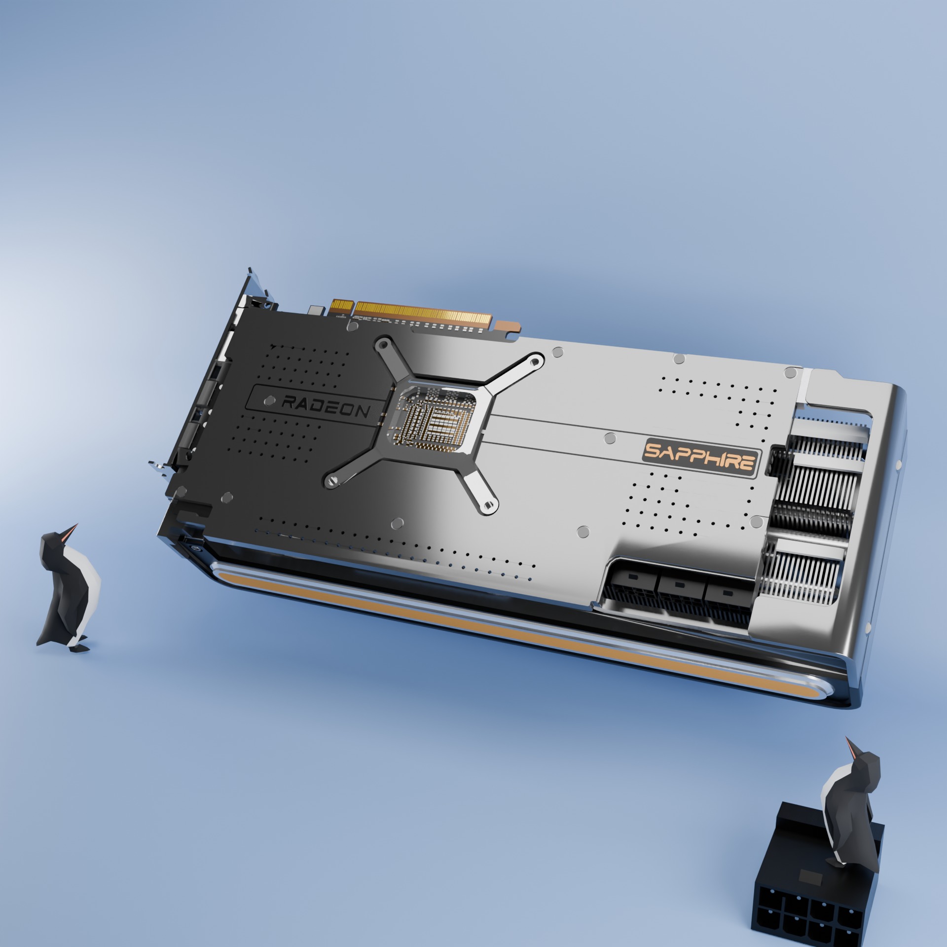 FREE AMD Sapphire Nitro Plus Radeon RX 7900 XTX Free 3D model_1