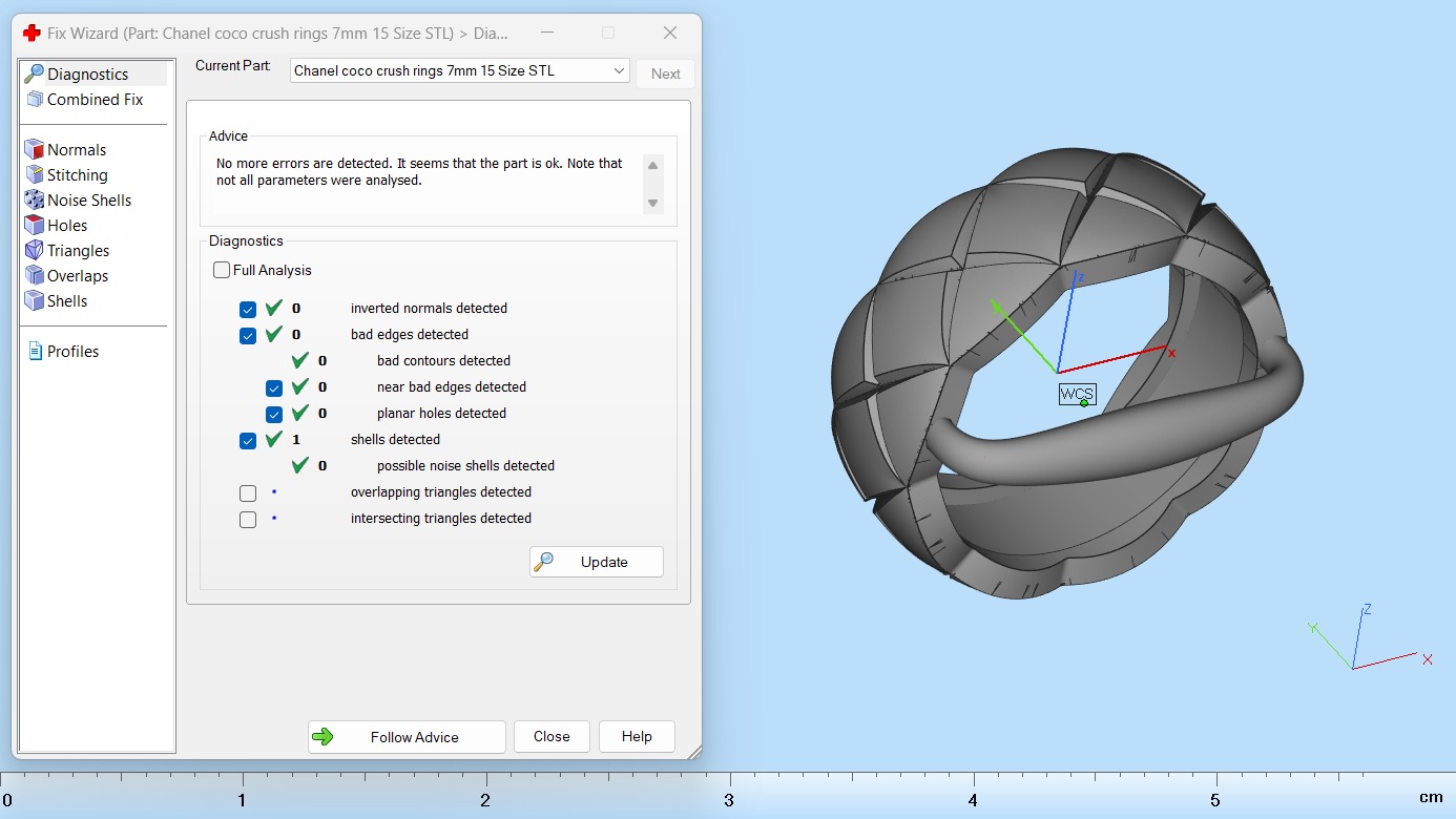 Coco Crush ring 15 - 15-5 Sizes N225 3D print model_9