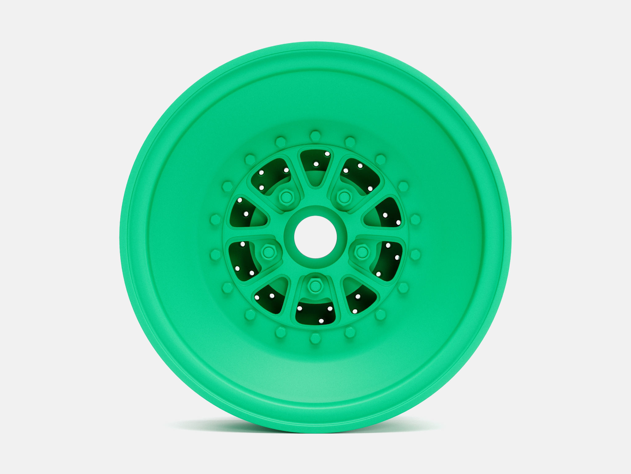 15x4 Sander 752 Wheel and Brake 3D print model_2