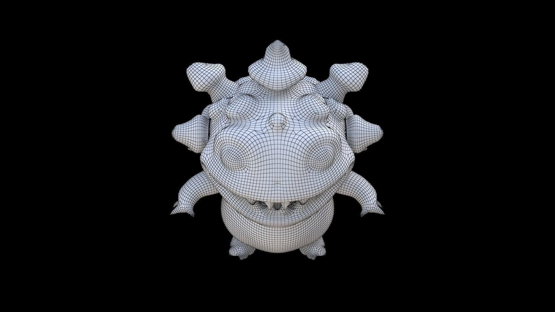 Monster035 3D model_6