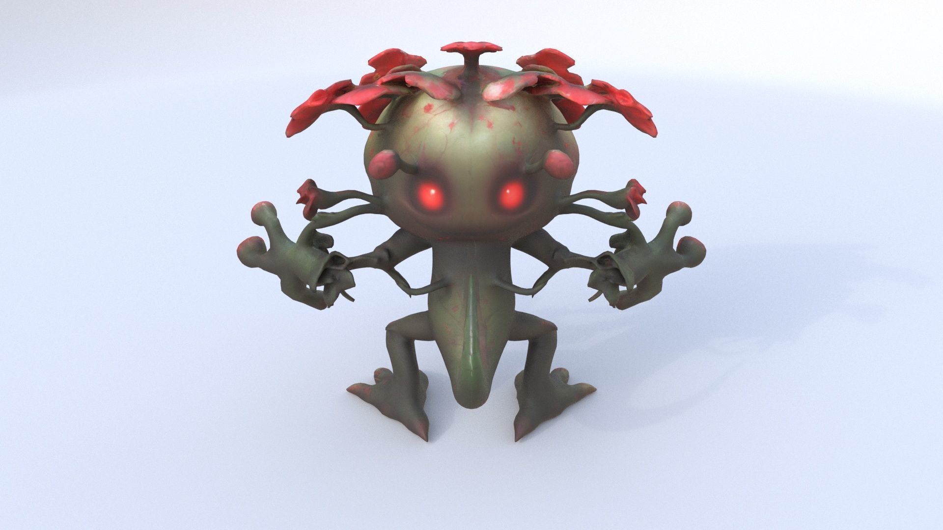 Monster042 3D model_4