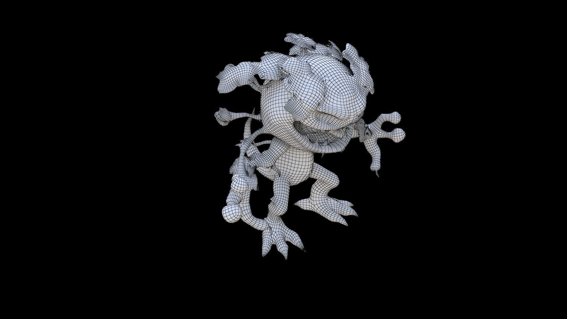 Monster042 3D model_5