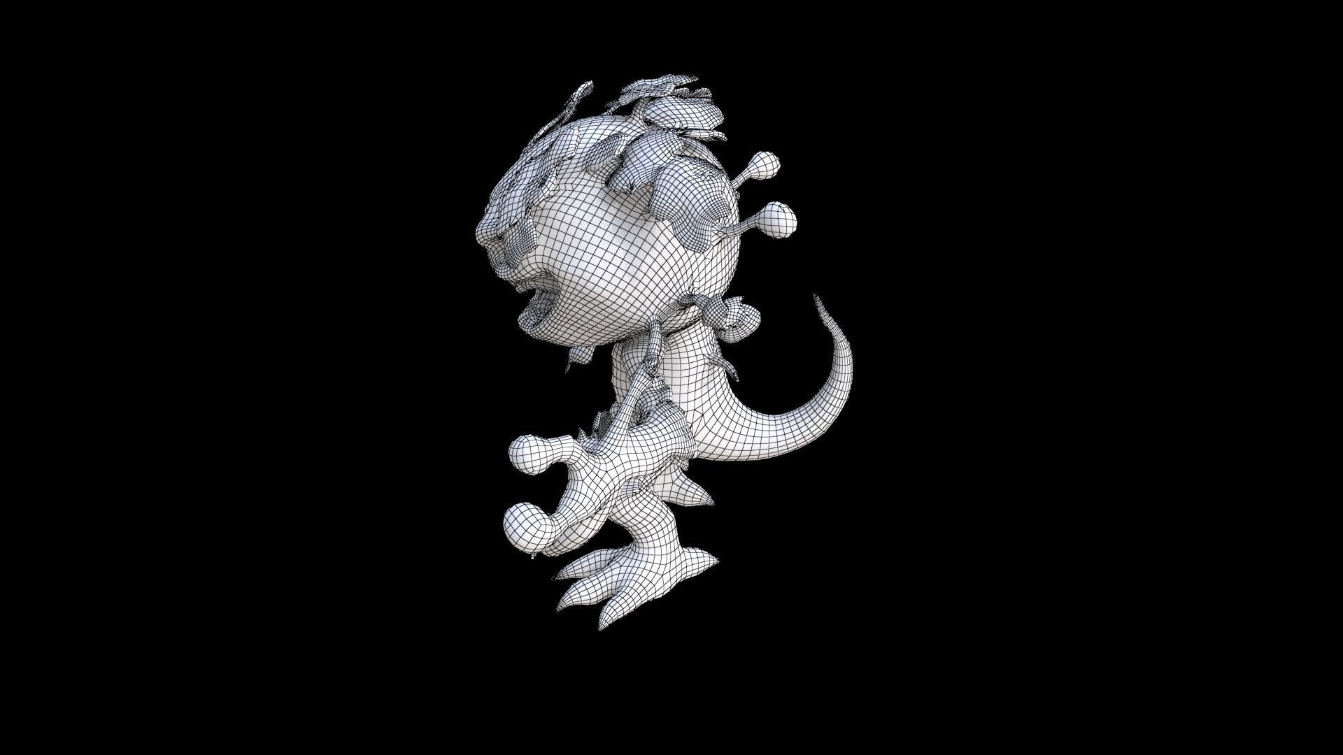 Monster042 3D model_7