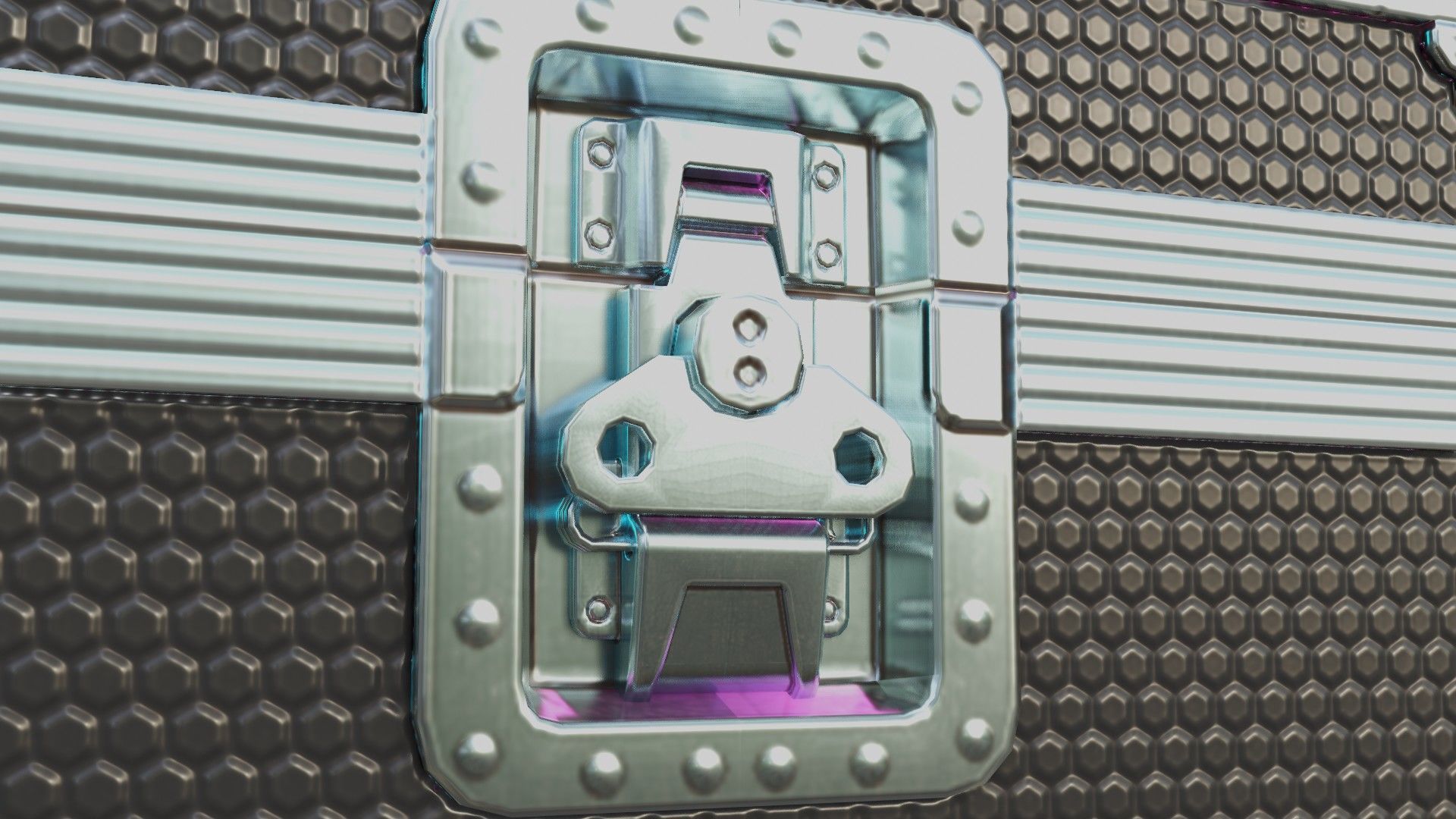 Flight Case Low-poly 3D model_3