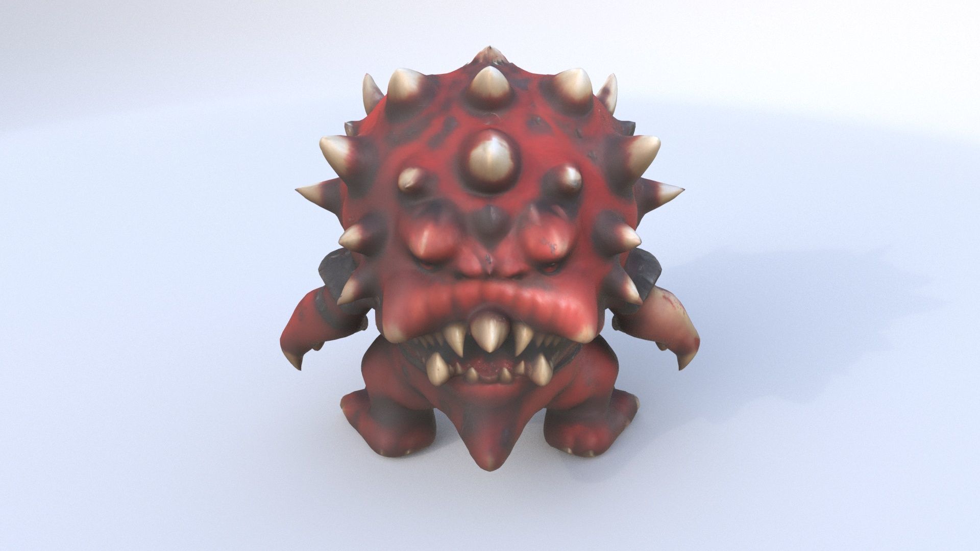 Monster045 3D model_4