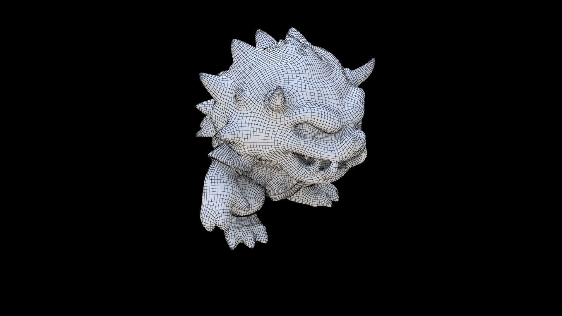 Monster045 3D model_5
