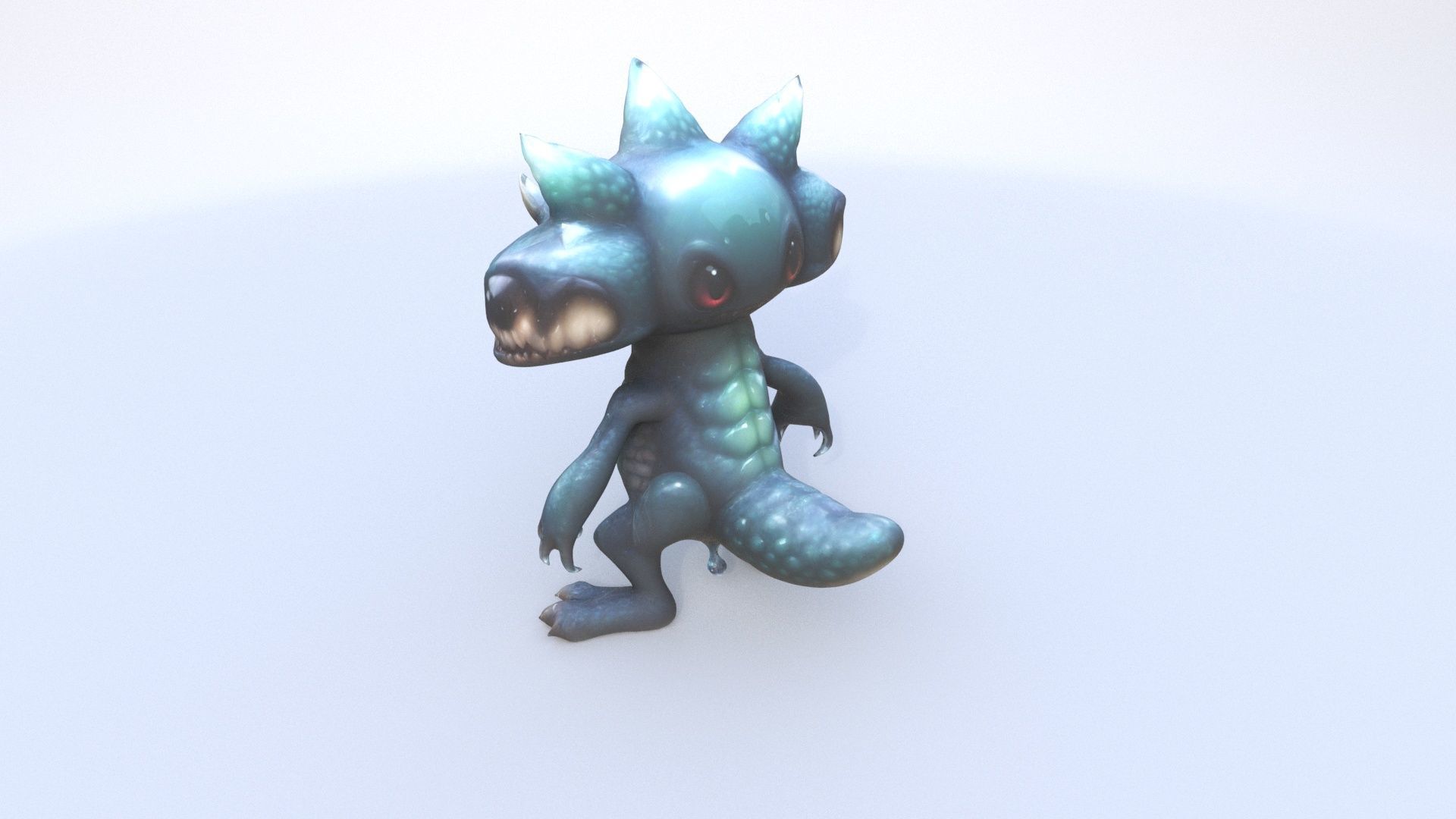 Monster046 3D model_3