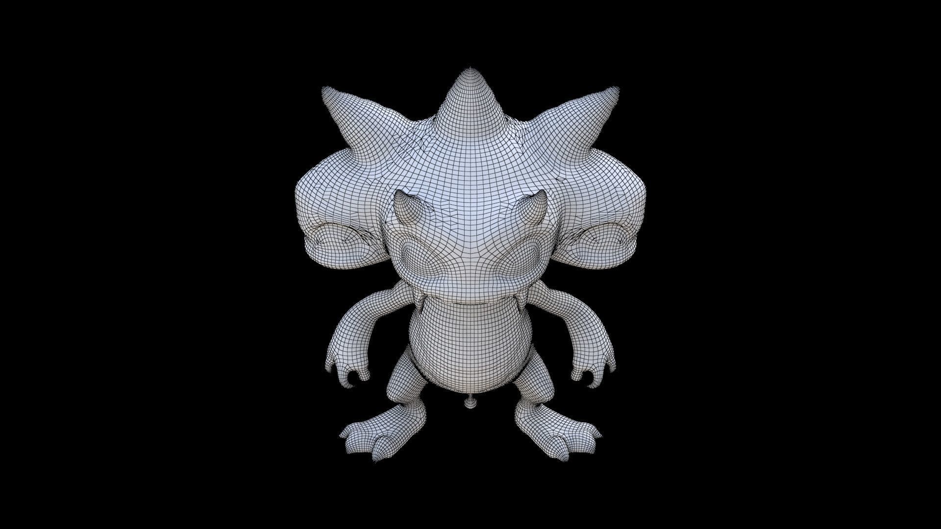 Monster046 3D model_6