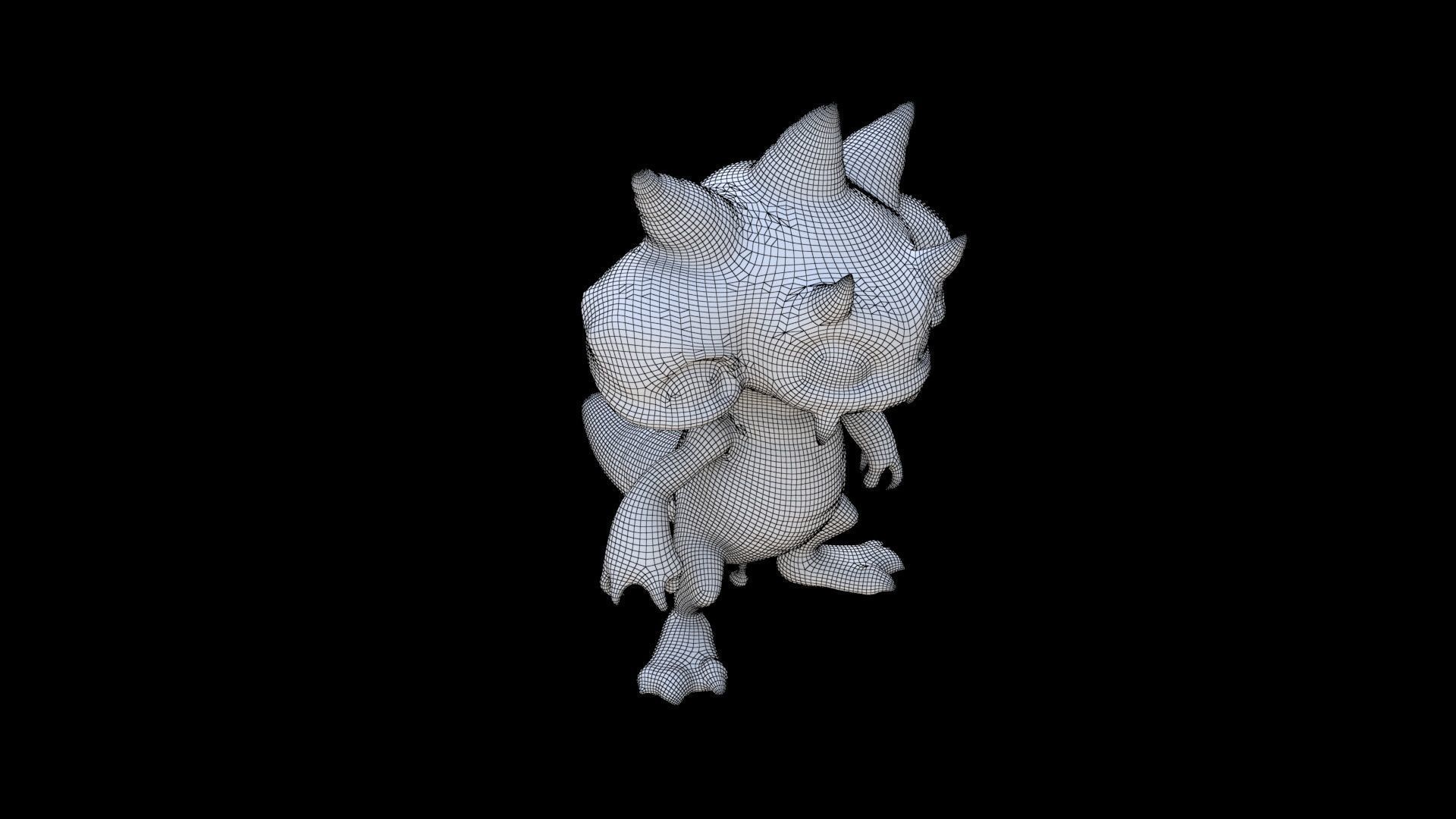 Monster046 3D model_5