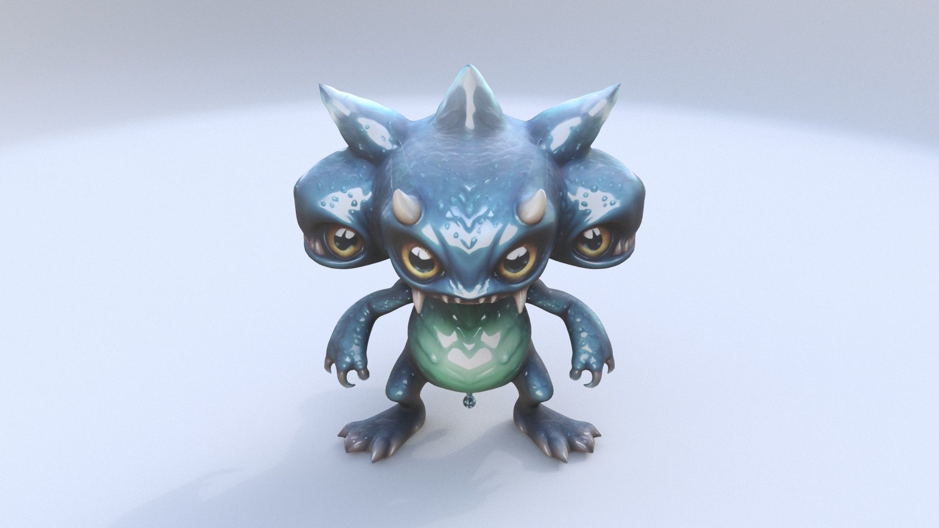 Monster046 3D model_1