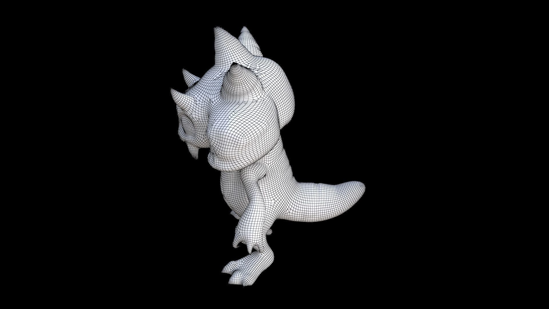 Monster046 3D model_7