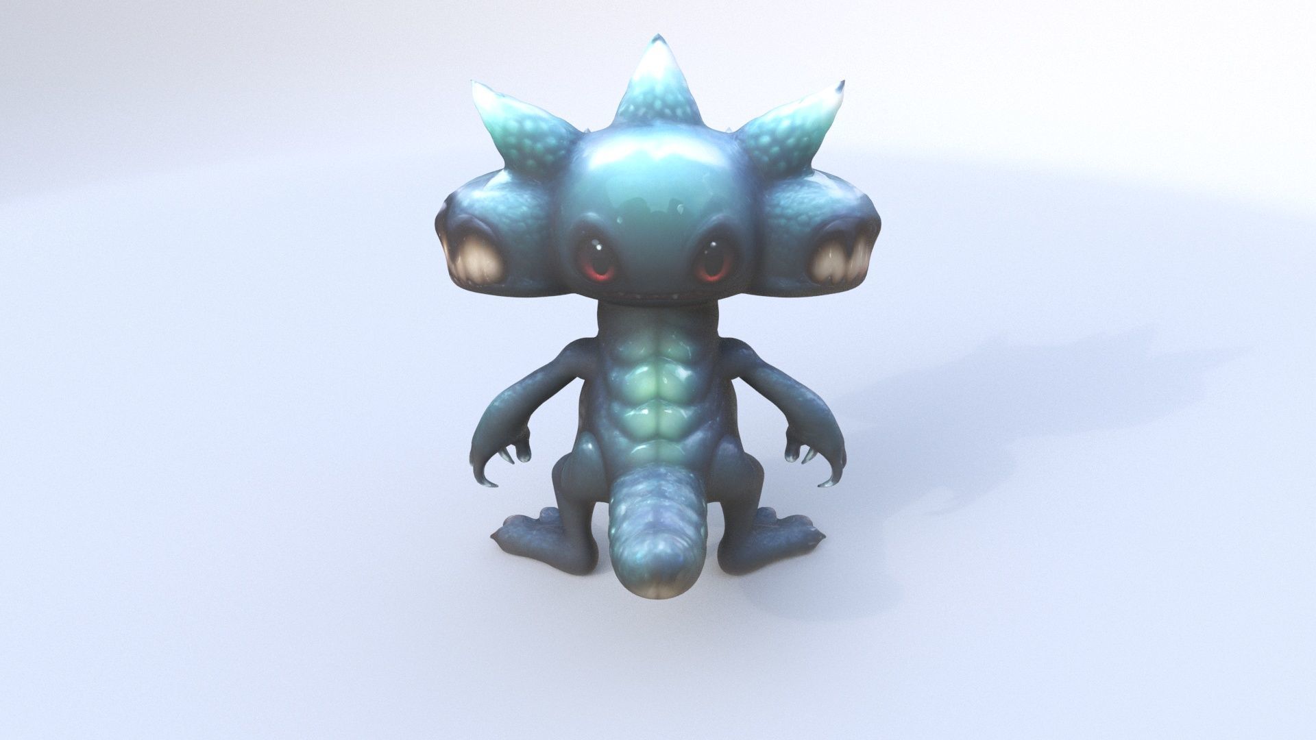 Monster046 3D model_4