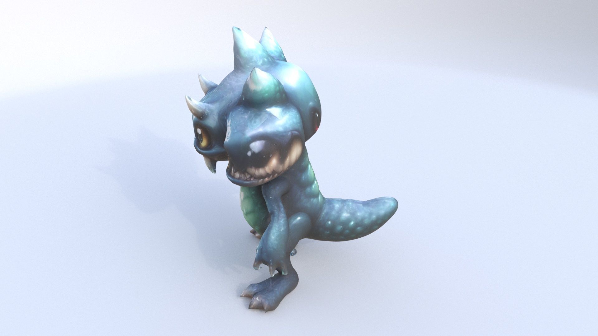 Monster046 3D model_2