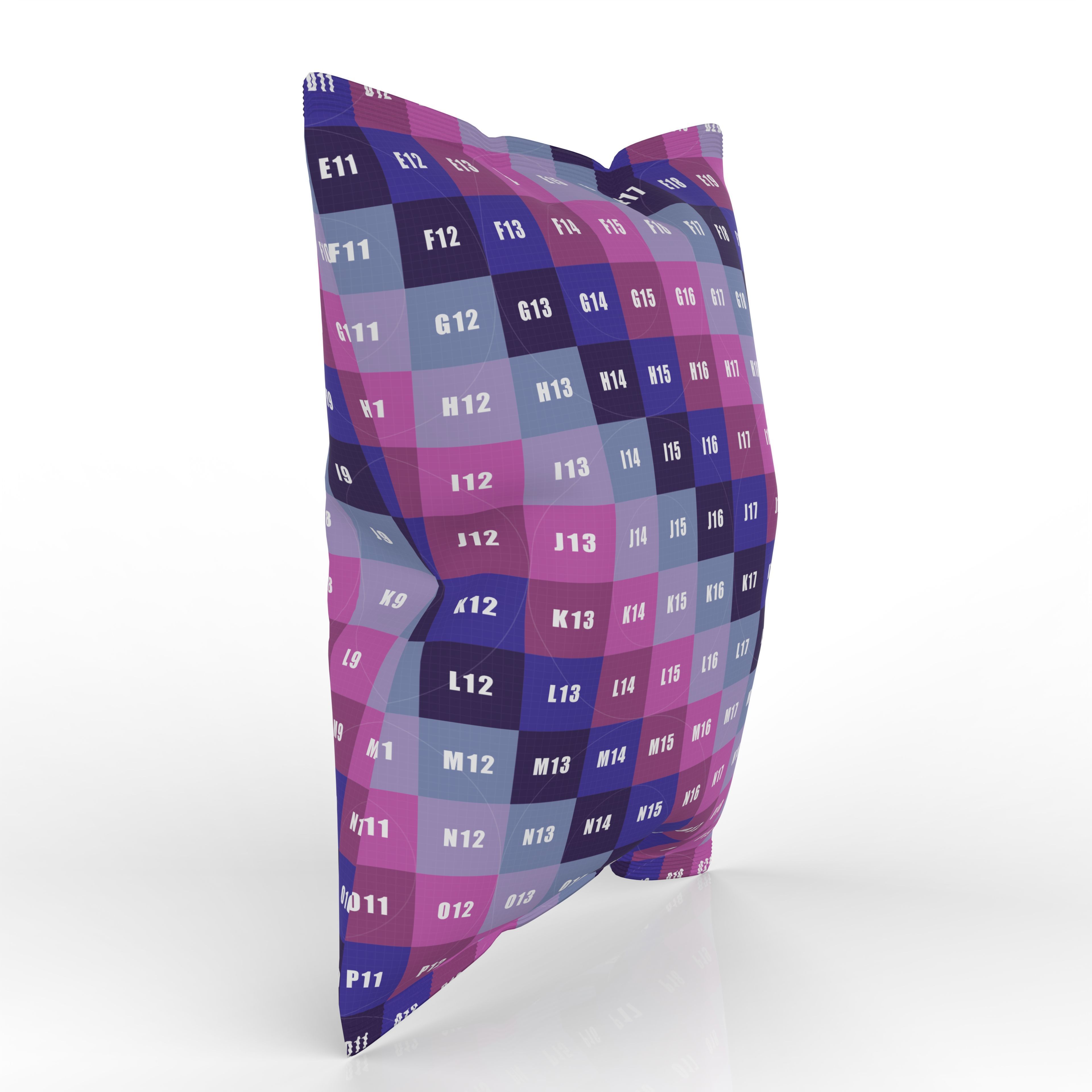 Nachos Chips Bag Packaging Model for Snack Branding 3D model_9