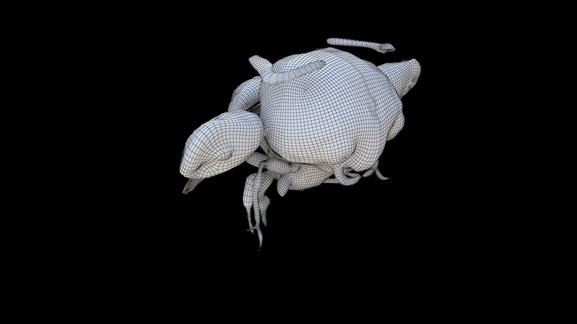 Monster048 3D model_5