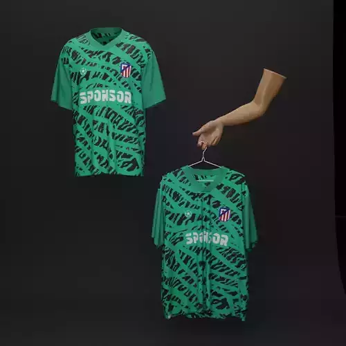 01 Customizable Sports Jersey Mockup with 2 Animated Display