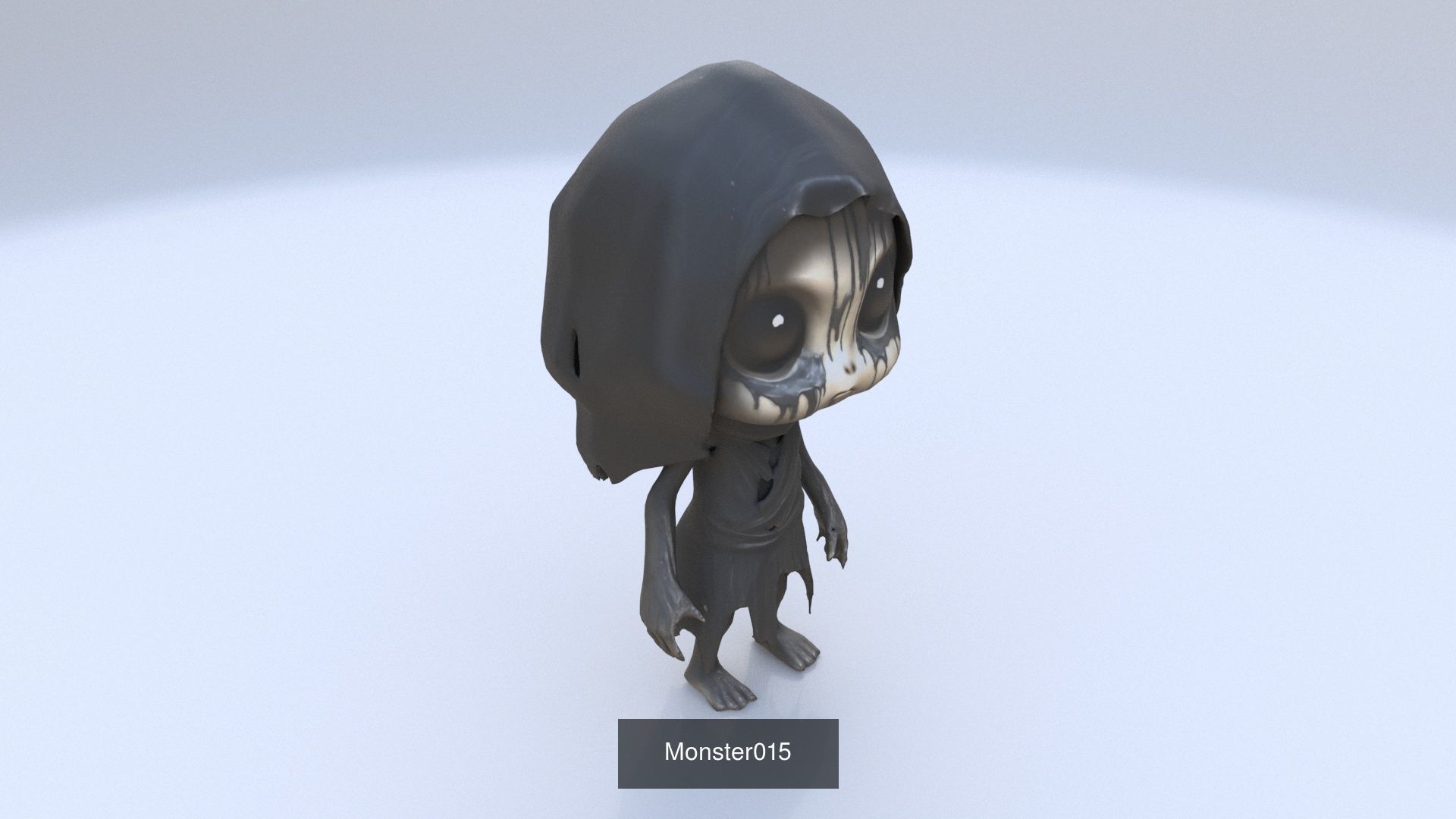 33 3D models of Monsters cartoon in shibi style 3D Model Collection_13