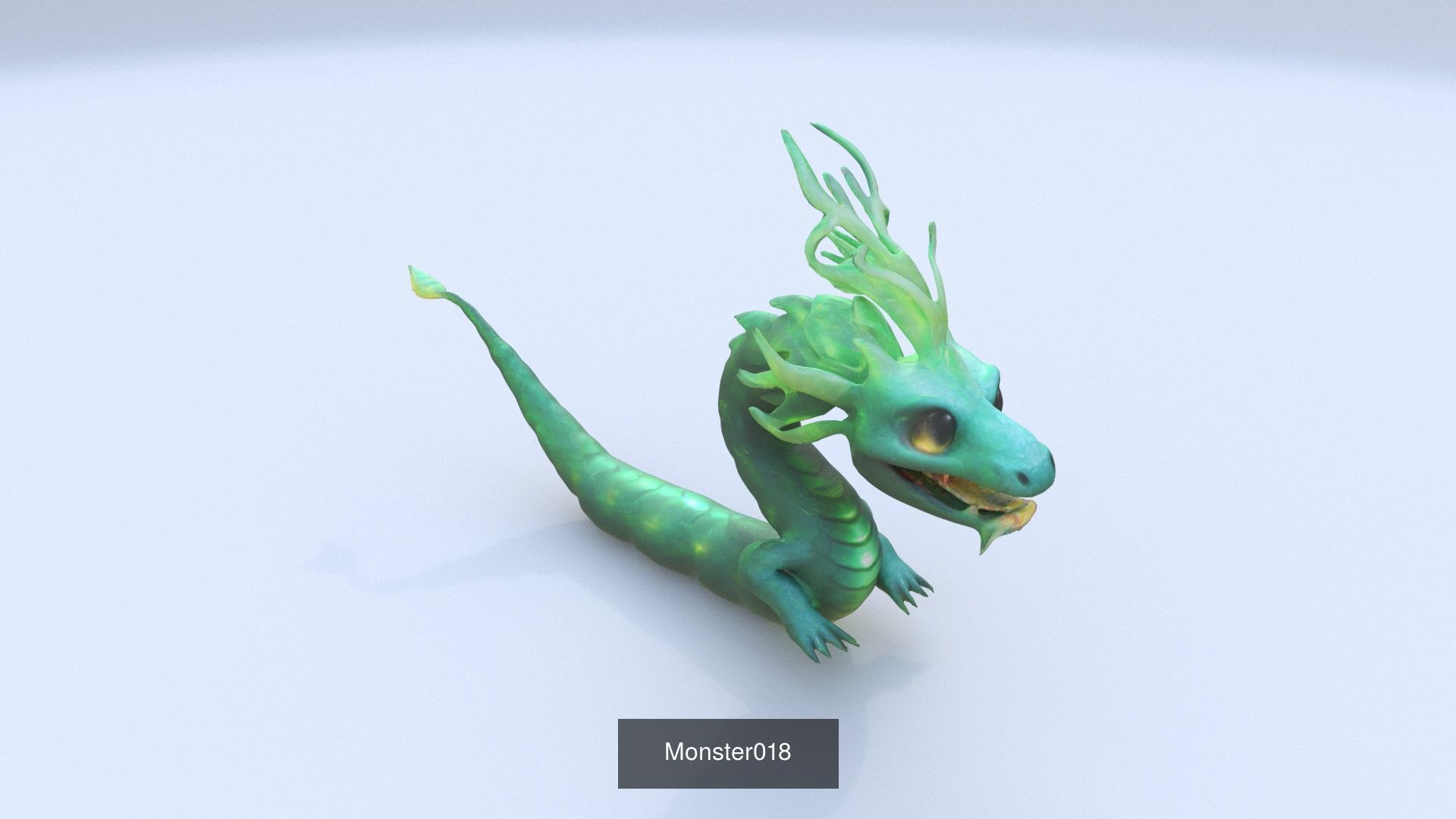 33 3D models of Monsters cartoon in shibi style 3D Model Collection_16