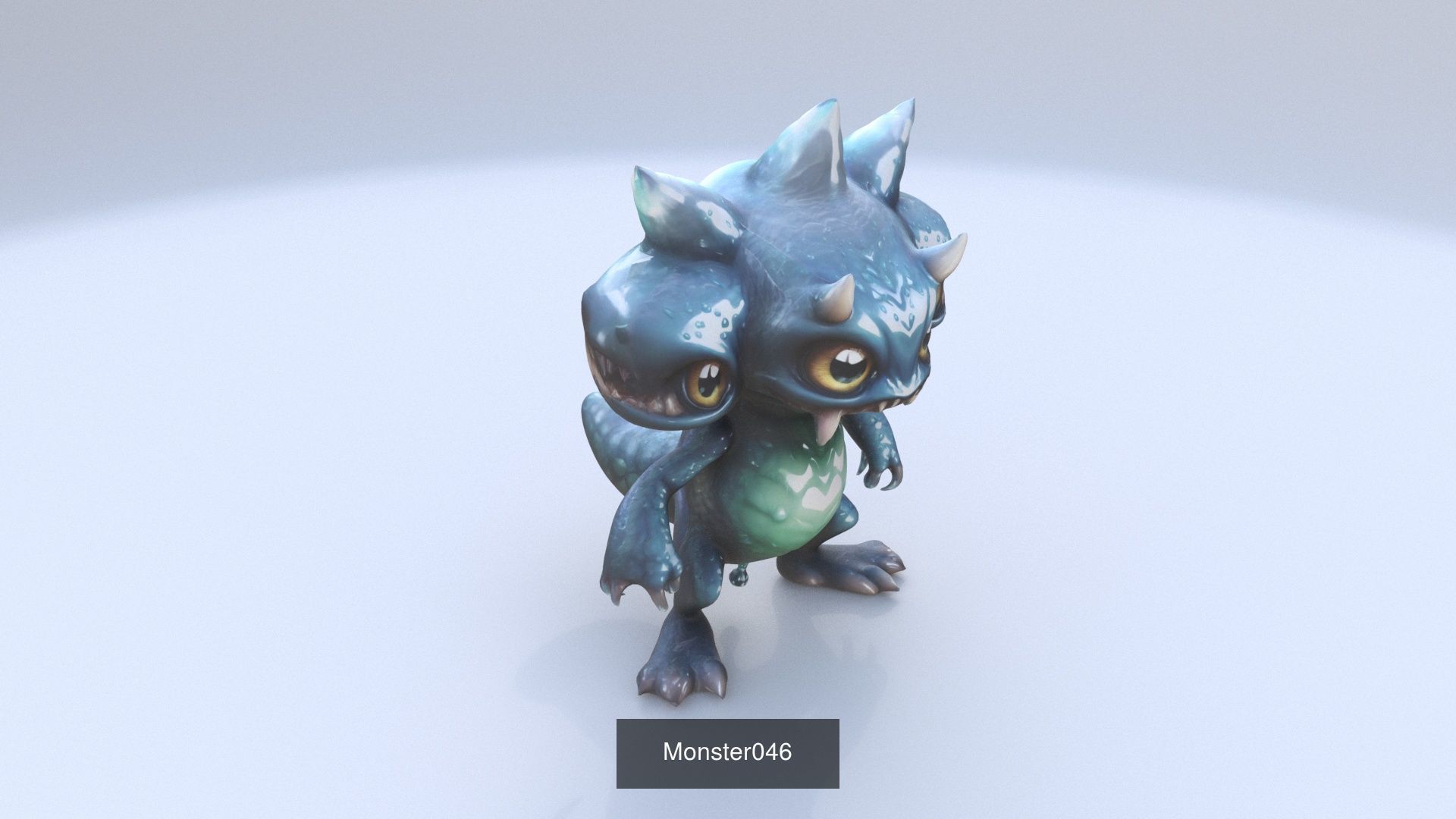 33 3D models of Monsters cartoon in shibi style 3D Model Collection_34