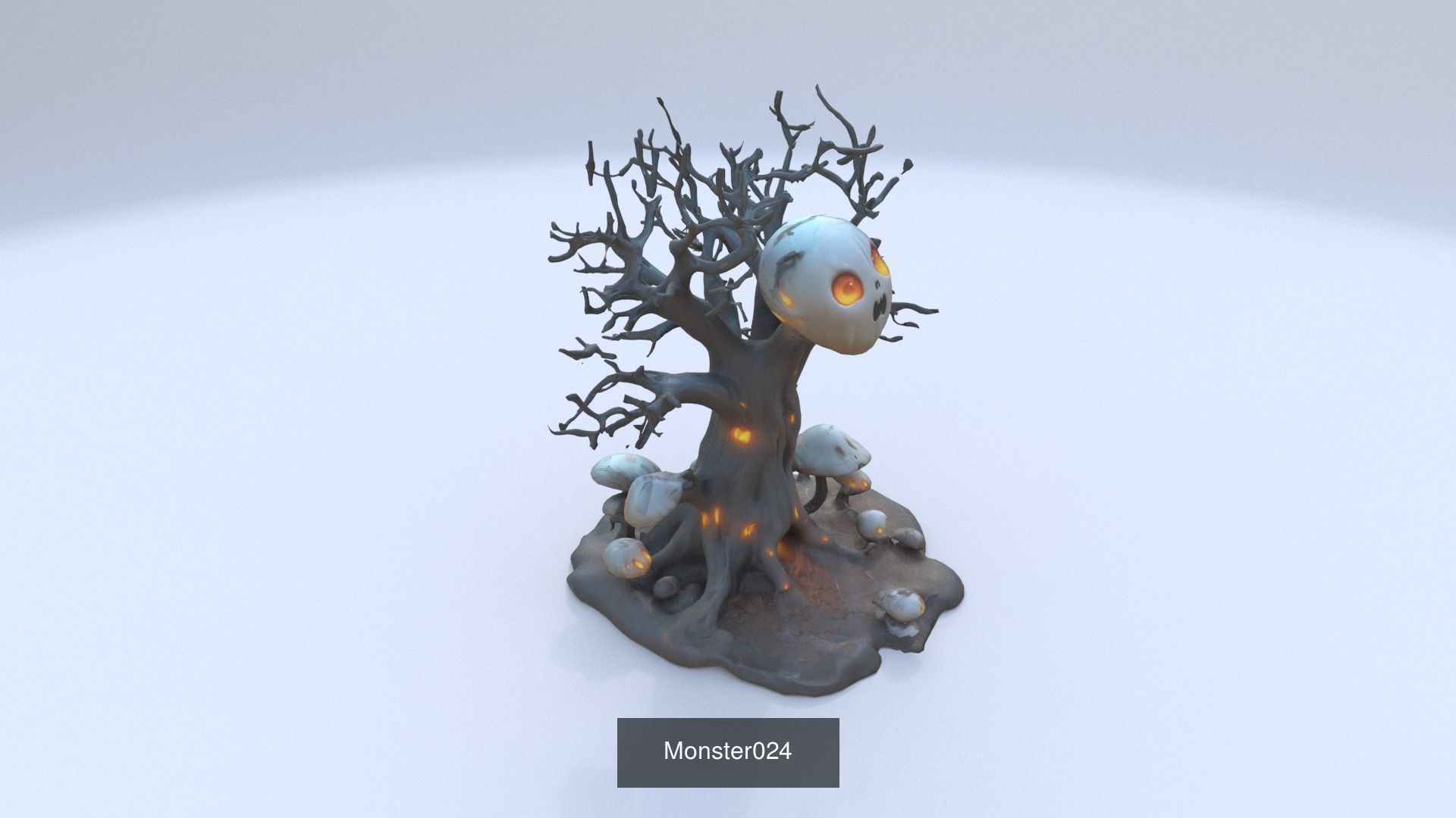 33 3D models of Monsters cartoon in shibi style 3D Model Collection_21