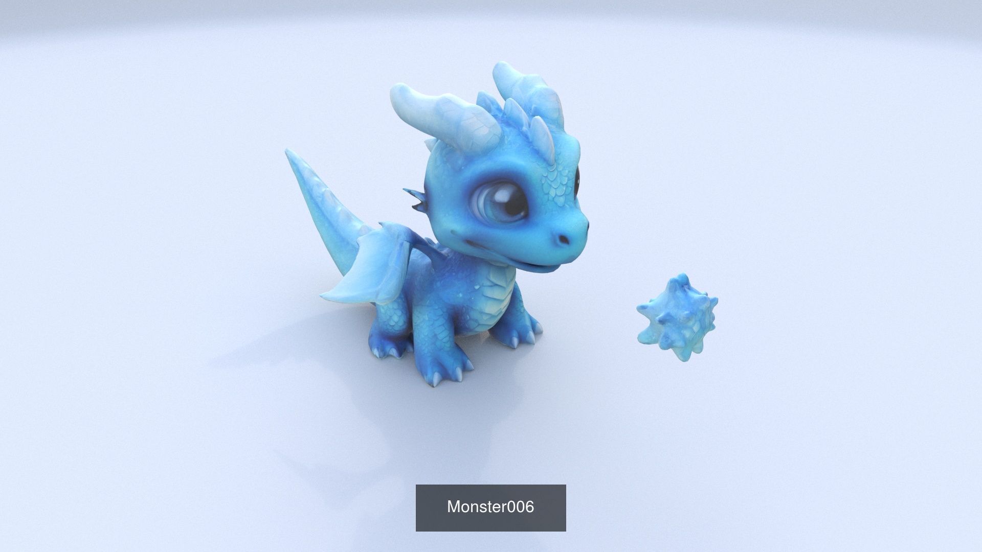 33 3D models of Monsters cartoon in shibi style 3D Model Collection_8