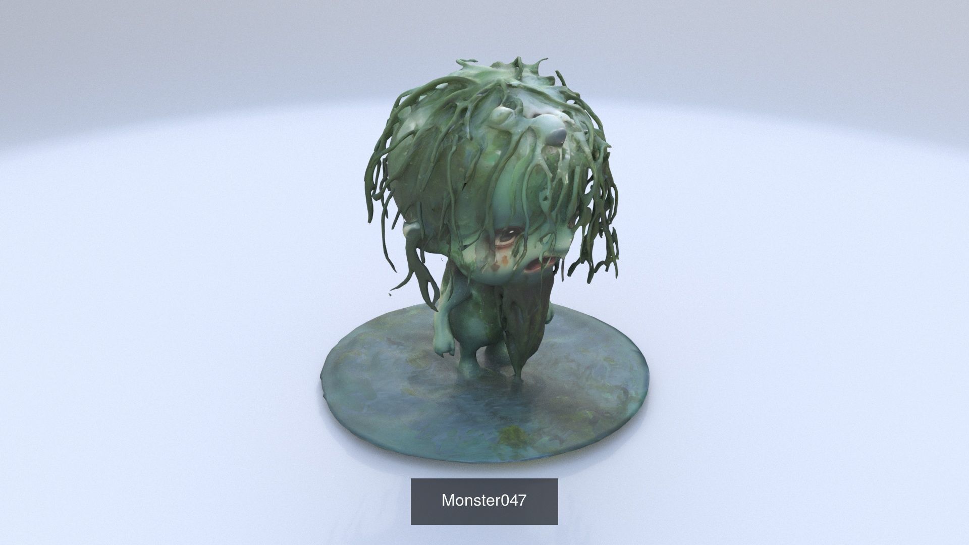 33 3D models of Monsters cartoon in shibi style 3D Model Collection_35