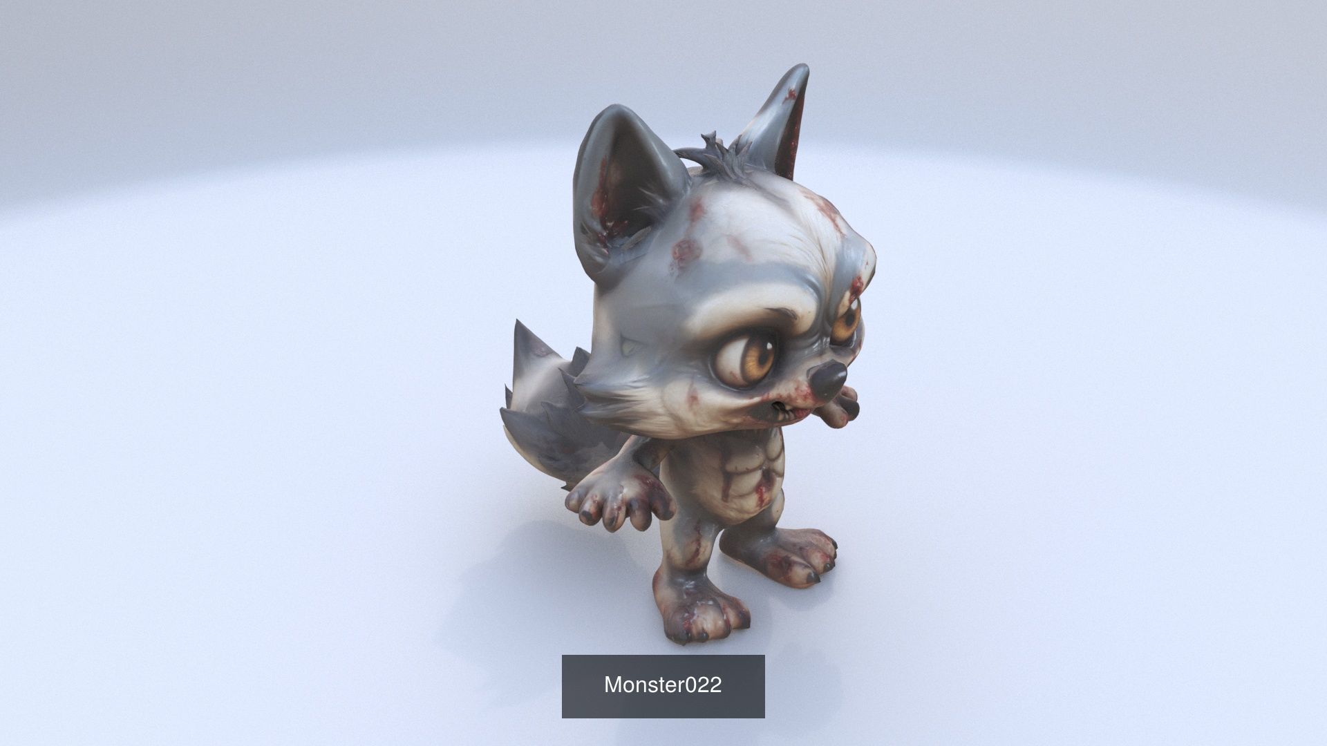 33 3D models of Monsters cartoon in shibi style 3D Model Collection_20