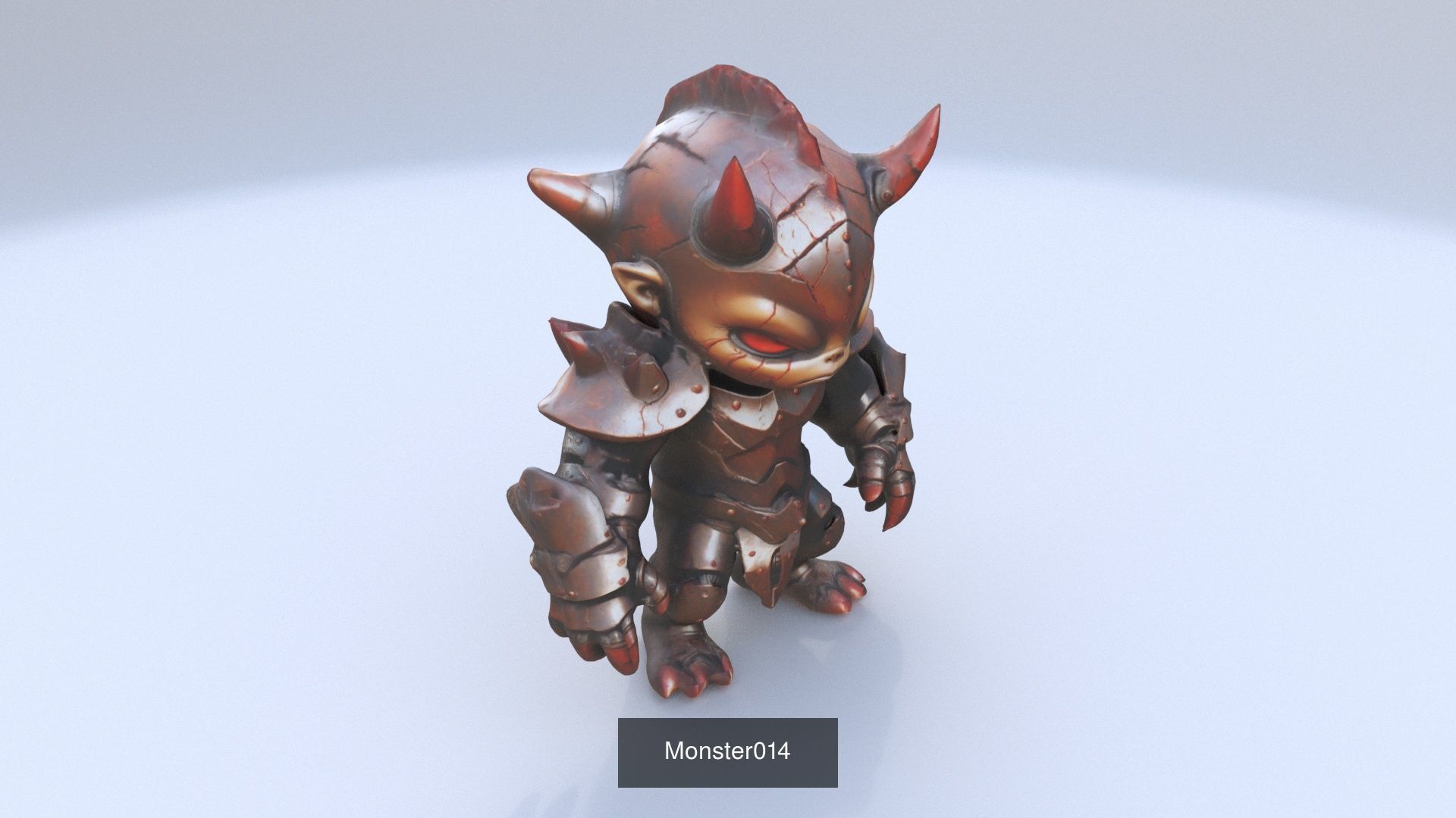 33 3D models of Monsters cartoon in shibi style 3D Model Collection_12