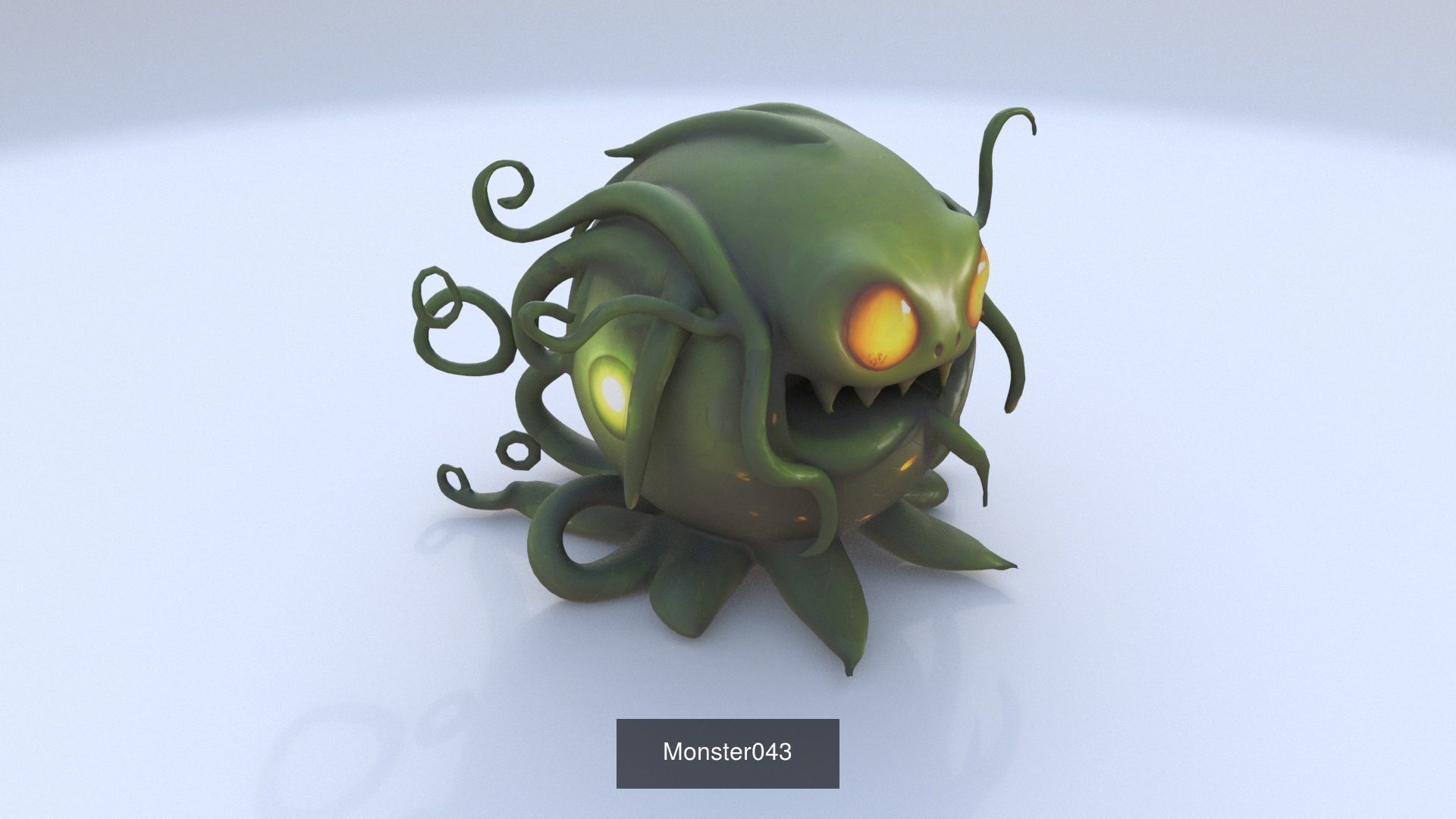 33 3D models of Monsters cartoon in shibi style 3D Model Collection_32