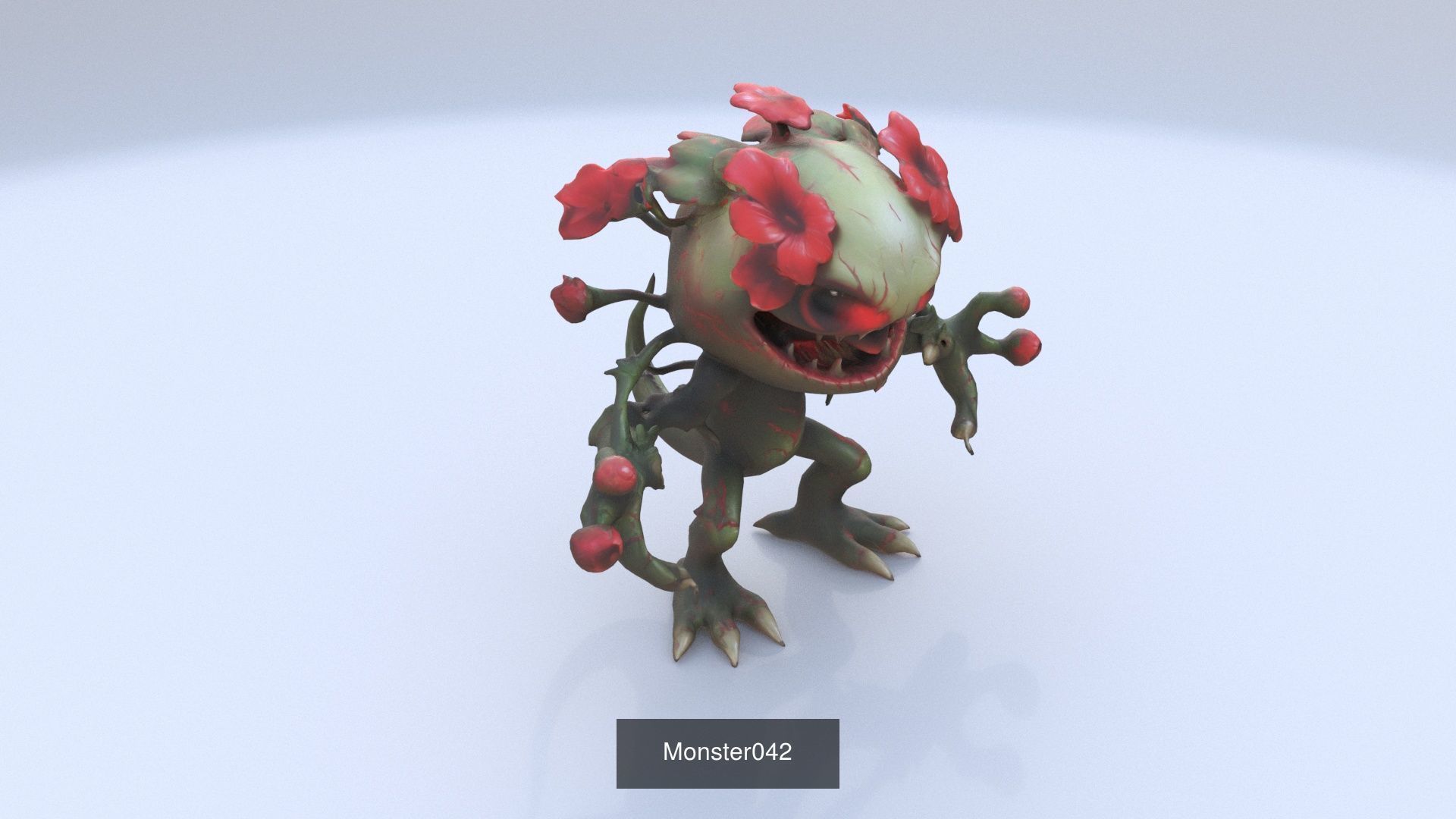 33 3D models of Monsters cartoon in shibi style 3D Model Collection_31