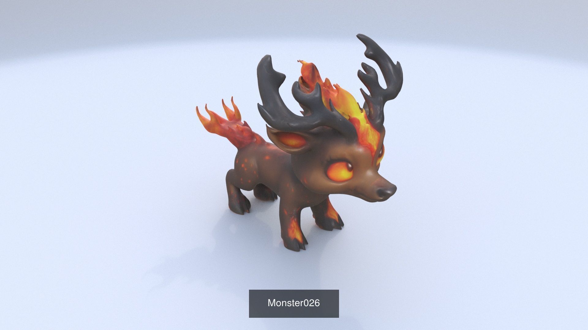 33 3D models of Monsters cartoon in shibi style 3D Model Collection_22