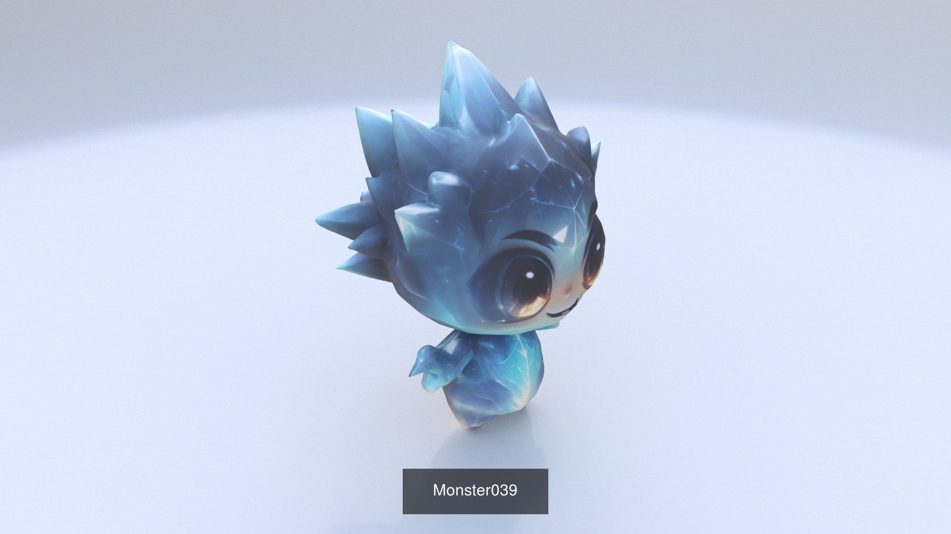 33 3D models of Monsters cartoon in shibi style 3D Model Collection_29